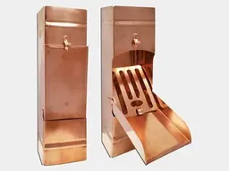 Plain Square Downspout Cleanouts